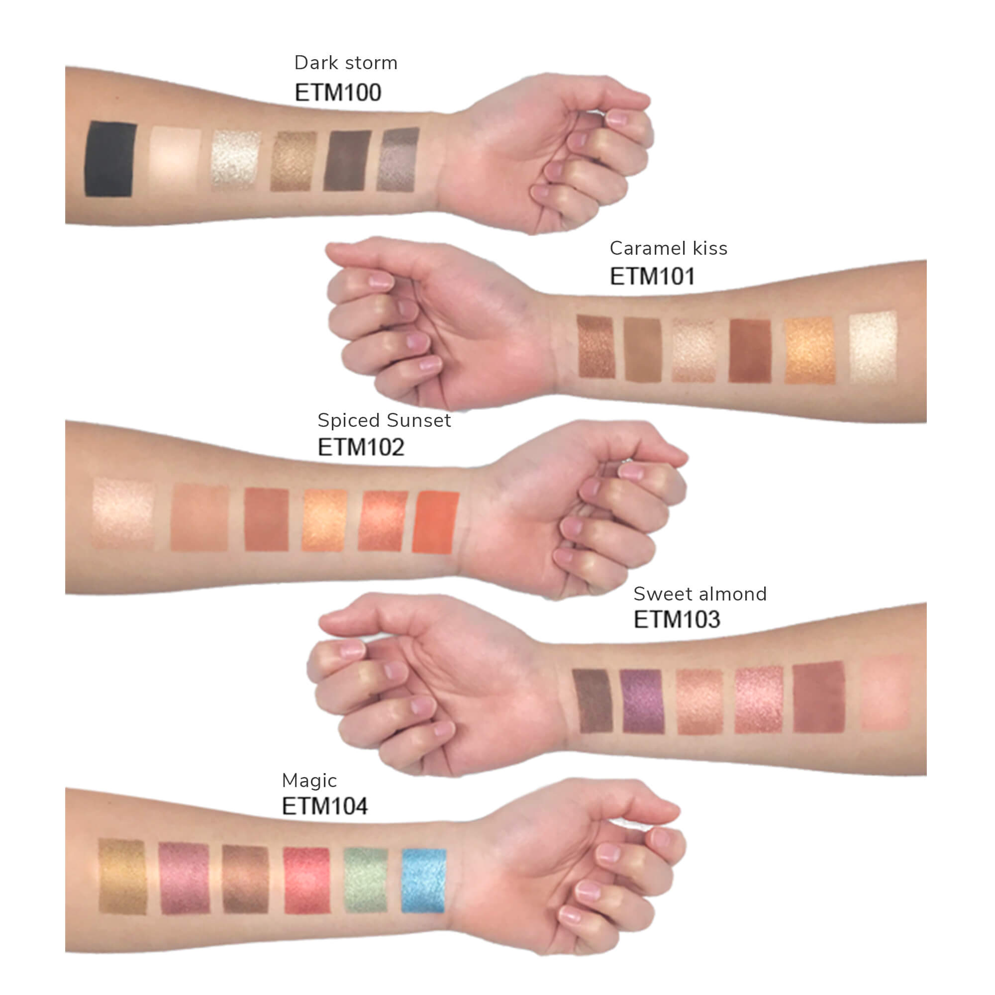 Lidschatten-Palette – Spiced Sunset